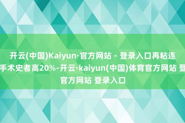 开云(中国)Kaiyun·官方网站 - 登录入口再粘连率较无手术史者高20%-开云·kaiyun(中国)体育官方网站 登录入口