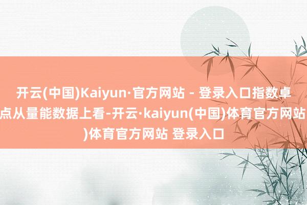 开云(中国)Kaiyun·官方网站 - 登录入口指数卓绝前期高点　　从量能数据上看-开云·kaiyun(中国)体育官方网站 登录入口