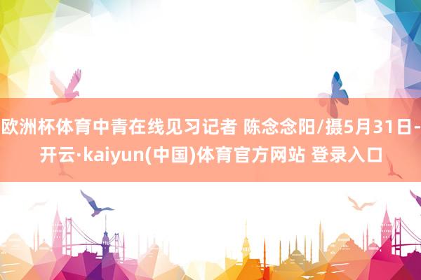 欧洲杯体育中青在线见习记者 陈念念阳/摄5月31日-开云·kaiyun(中国)体育官方网站 登录入口